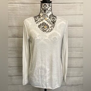 ANDROMEDE Paris | Women’s V-Neck Long Sleeve Blouse